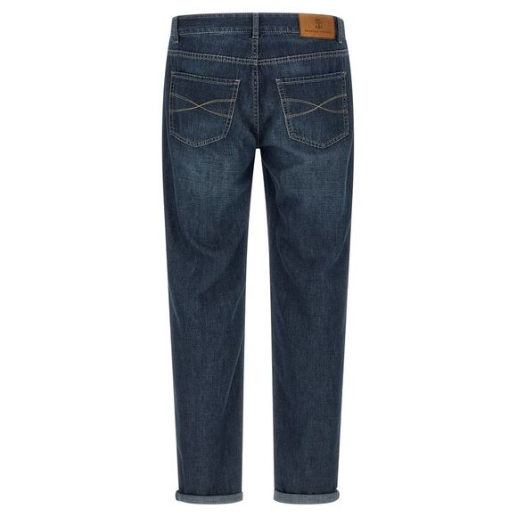 Brunello Cucinelli Men's Japanese Denim Jeans - Picture 2 of 5